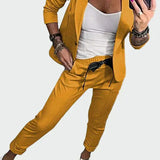 Ella - Completo da donna con pantaloni ampi e blazer