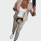 Ella - Completo da donna con pantaloni ampi e blazer