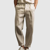 Luca - Pantaloni estivi in cotone e lino