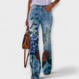 Pantaloni a fiori