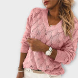 Adelina - Maglione con scollo a V
