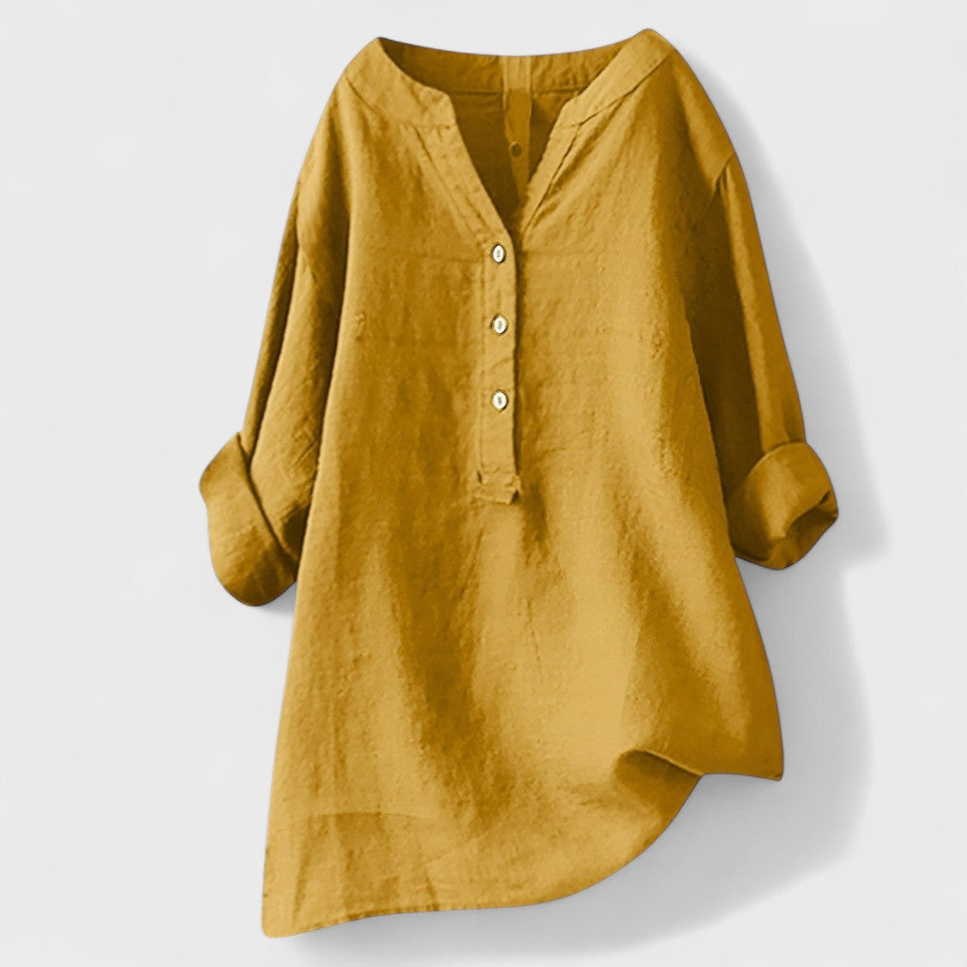 Arianna - Camicia comoda con bottoni